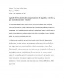 Descripción del comportamiento de la política exterior: ¿ que hacen las naciones – estado?