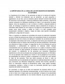 LA IMPORTANCIA DE LA LÓGICA EN LOS ESTUDIANTES DE INGENIERÍA DE SISTEMAS