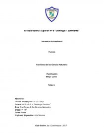 Fuerzas Enseñanza de las Ciencias Naturales. Página 1