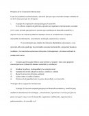 Principios de la Cooperación Internacional