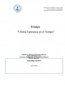 Ensayo Ultima Esperanza en el Tiempo