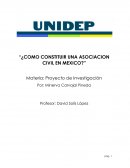 El Como crear una AC en Mexico