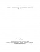 Administración, planeación y organización