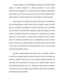 Las Modalidades y condiciones que dicta el interés público en materia mercantil. Página 1