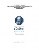 Semiología del discurso. Roman Jakobson
