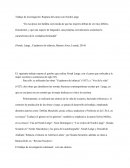 Trabajo de investigación: Ruptura del canon con Norah Lange