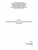 Características de la Didáctica como una disciplina científica que define el sistema didáctico