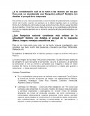 Análisis del éxito de Coca-Cola como franquicia, mencionando su posicionamiento global, estrategias publicitarias y ventajas competitivas