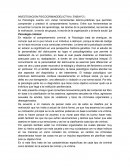 Investigación psicocriminodelictiva