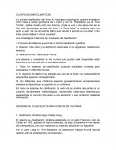 CLASIFICACIONES CLIMATICAS