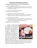 Desarrollo de cuestionario de la lectura “ Entrevista a Hilaria Supa Huamán”