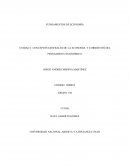 CONCEPTOS GENERALES DE LA ECONOMÍA Y CORRIENTES DEL PENSAMIENTO ECONÓMICO