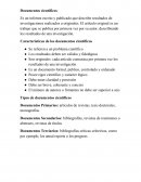 Documentos cientifícos