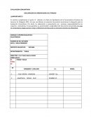 EVALUACION COMUNITARIA DECLARACION DE ORIGINALIDAD DEL TRABAJO