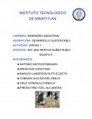 ASIGNATURA: DESARROLLO SUSTENTABLE