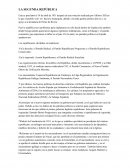 LA SEGUNDA REPÚBLICA Los republicanos, divididos en tendencia
