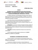 EPIDEMIOLOGIA DE ENFERMEDADES INFECCIOSAS;PROCESOS PATOGENICOS, LOA AGENTES FÍSICOS, QUÌMICOS Y BIOLÒGICOS COMO CAUSAS DE ENFERMEDADES; PREVENCION Y CONTROL
