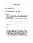 Evaluacion educativa. ACTIVIDADES