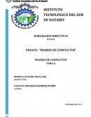 MENEJO DE CONFLICTOS