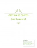 GESTION DE COSTOS Área Comercial