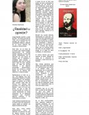 Ensayo de ¿Realidad u opinión?