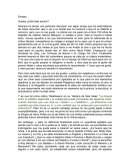 Ensayo Gustos ¿Está todo escrito?