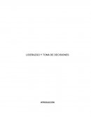 LIDERAZGO Y TOMA DE DECISIONES
