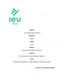 Una Planeacion estrategica