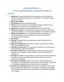 GLOSARIO CAPÍTULOS 1 A 4 COLOCA LAS DEFINICIONES DE LOS SIGUIENTES CONCEPTOS