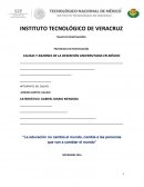 PROTOCOLO DE INVESTIGACIÓN CAUSAS Y RAZONES DE LA DESERCIÓN UNIVERSITARIA EN MÉXICO