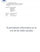 El periodismo es una de las disciplinas con mayor importancia que ha desarrollado el hombre