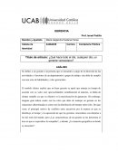 Ensayo Qué hace todo el día, cualquier día, un gerente venezolano