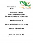 Integra e implementa dispositivos en sistemas mecatrónicas