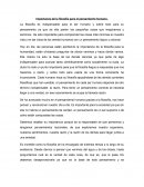 Importancia de la filosofía para el pensamiento humano