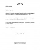 Cartas de una empresa. Apuntes varios