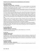 Un nuevo Informe de actuacion