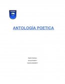 Actividad: Antología poetica. ¨Canción primaveral¨ de Federico García Lorca