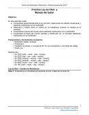 Practica Ley de Ohm y Manejo del tester