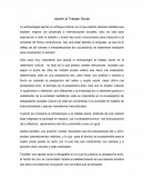 Aporte al Trabajo Social