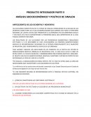 ANÁLISIS SOCIOECONÓMICO Y POLÍTICO DE SINALOA