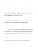 Desarrollo de la inteligencia. Otros factores biológicos