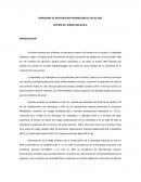 PROGRAMA DE INTERVENCION PROMOCION DE SALUD 2015