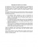 Naturaleza de relacion con los cliente