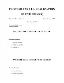 Proceso de Rx.. Página 1