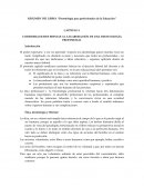 RESUMEN DEL LIBRO: “Deontología para profesionales de la Educación”