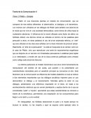 Teoría de la Comunicación II Tema 1) Platón – Gorgias