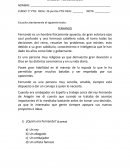 EVALUACIÓN SUMATIVA MARZO LENGUAJE Y COMUNICACIÓN