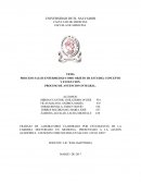 PROCESO SALUD-ENFERMEDAD COMO OBJETO DE ESTUDIO, CONCEPTO Y EVOLUCION