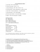 Ejercicios. ECUACIONES DE COSTO