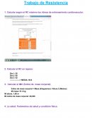 Educacion Fisica. Trabajo de Resistencia